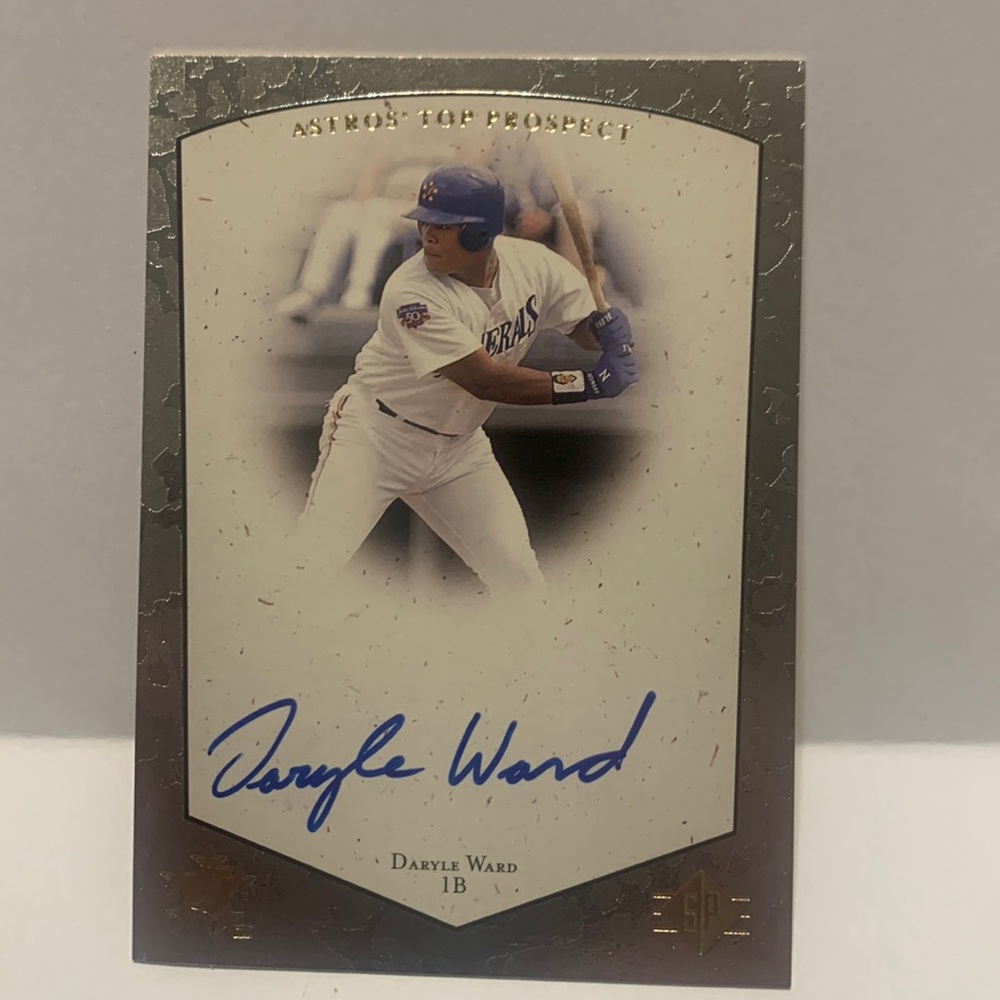 1998 SP Top Prospects Daryle Ward-Autographs #DW (017)